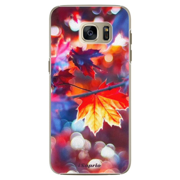 Plastové puzdro iSaprio - Autumn Leaves 02 - Samsung Galaxy S7