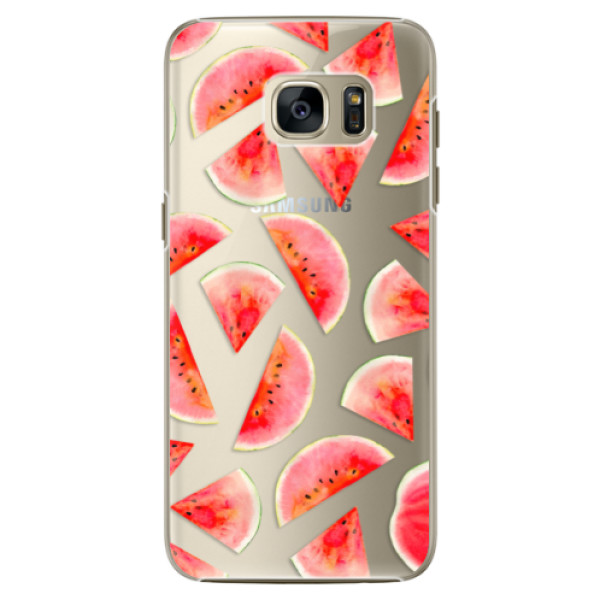 Plastové puzdro iSaprio - Melon Pattern 02 - Samsung Galaxy S7