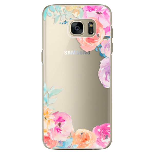 Plastové puzdro iSaprio - Flower Brush - Samsung Galaxy S7