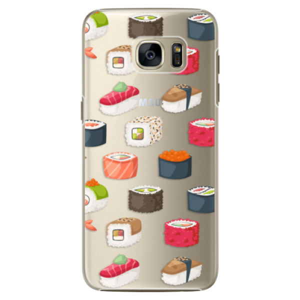 Plastové puzdro iSaprio - Sushi Pattern - Samsung Galaxy S7
