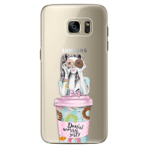 Plastové puzdro iSaprio - Donut Worry - Samsung Galaxy S7