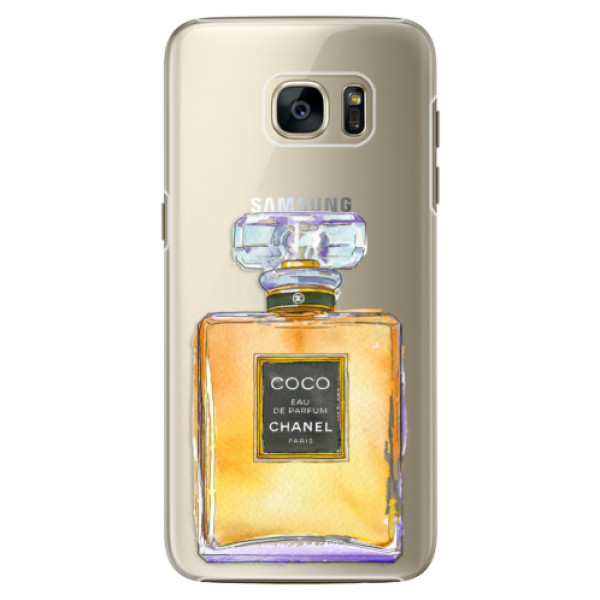 Plastové puzdro iSaprio - Chanel Gold - Samsung Galaxy S7