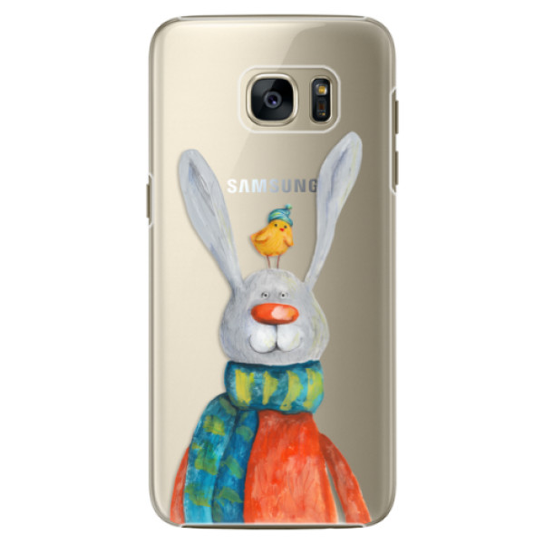 Plastové puzdro iSaprio - Rabbit And Bird - Samsung Galaxy S7