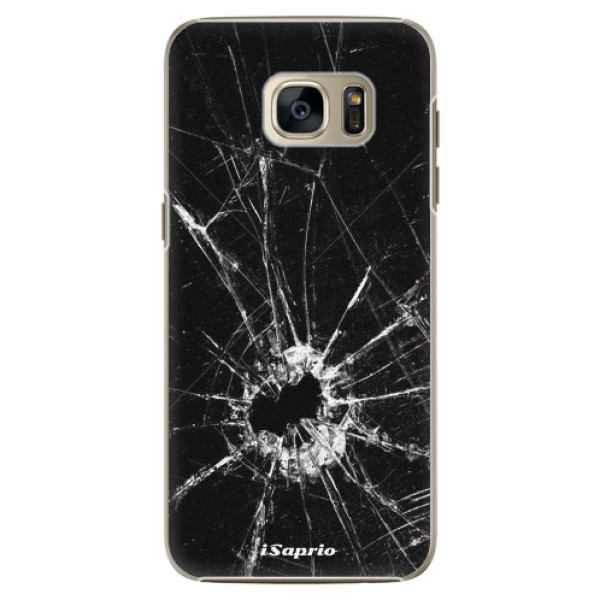 Plastové puzdro iSaprio - Broken Glass 10 - Samsung Galaxy S7 Edge