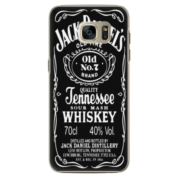 Plastové puzdro iSaprio - Jack Daniels - Samsung Galaxy S7 Edge