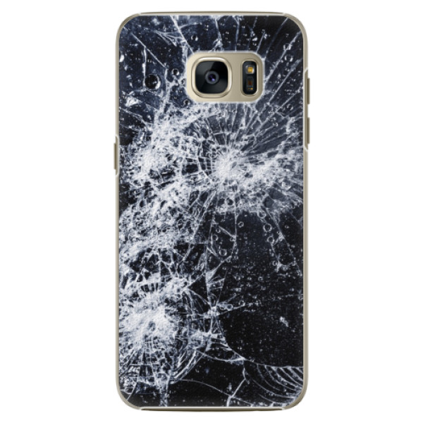 Plastové puzdro iSaprio - Cracked - Samsung Galaxy S7 Edge