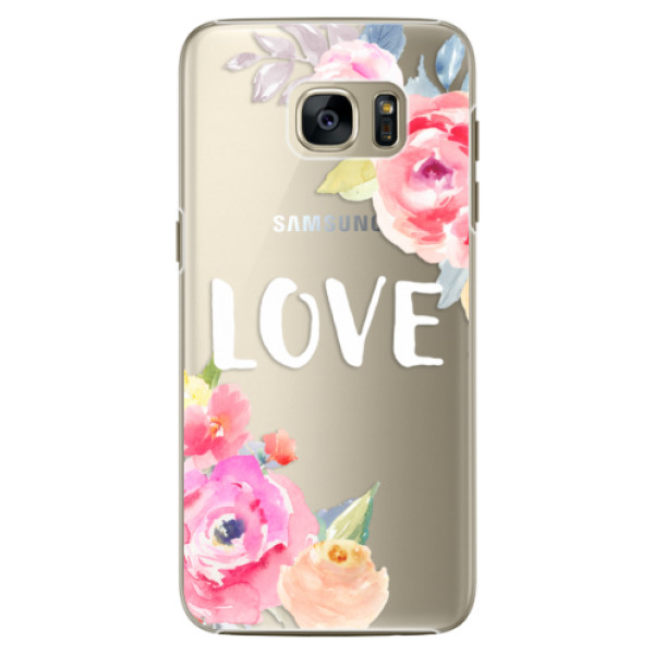 Plastové puzdro iSaprio - Love - Samsung Galaxy S7 Edge