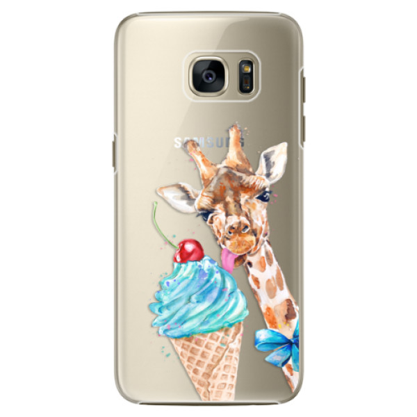 Plastové puzdro iSaprio - Love Ice-Cream - Samsung Galaxy S7 Edge