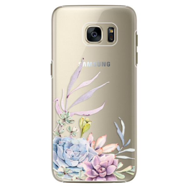Plastové puzdro iSaprio - Succulent 01 - Samsung Galaxy S7 Edge