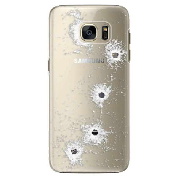 Plastové puzdro iSaprio - Gunshots - Samsung Galaxy S7 Edge