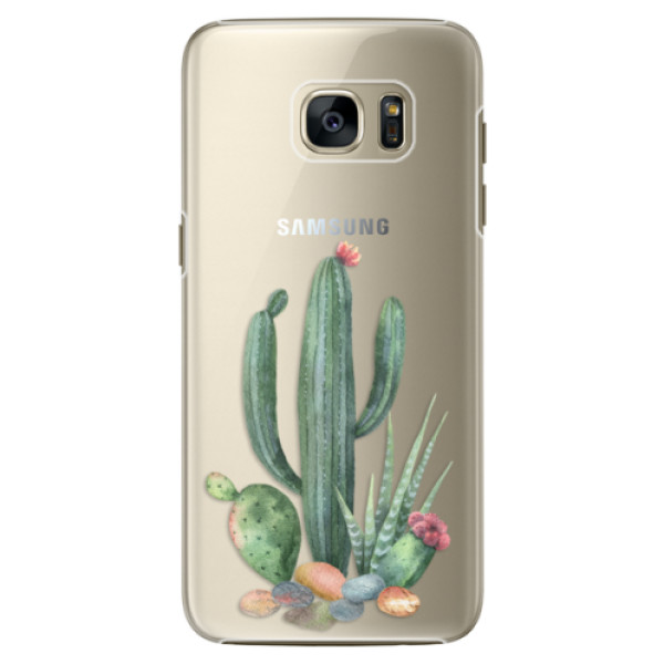 Plastové puzdro iSaprio - Cacti 02 - Samsung Galaxy S7 Edge
