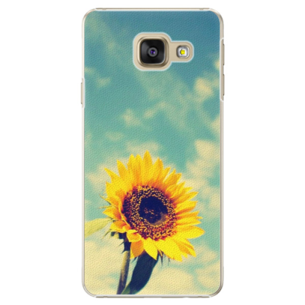 Plastové puzdro iSaprio - Sunflower 01 - Samsung Galaxy A3 2016