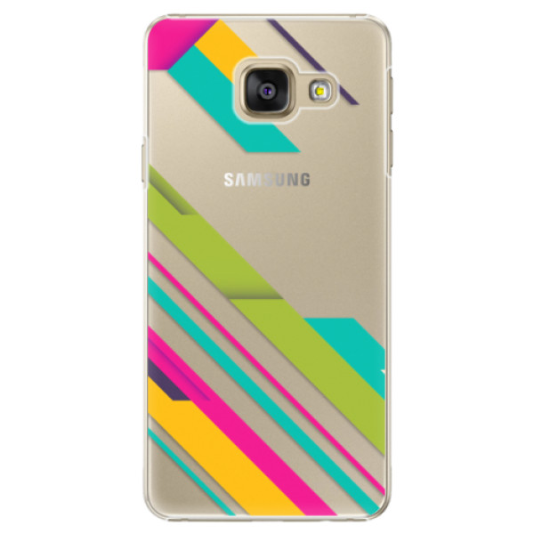 Plastové puzdro iSaprio - Color Stripes 03 - Samsung Galaxy A3 2016
