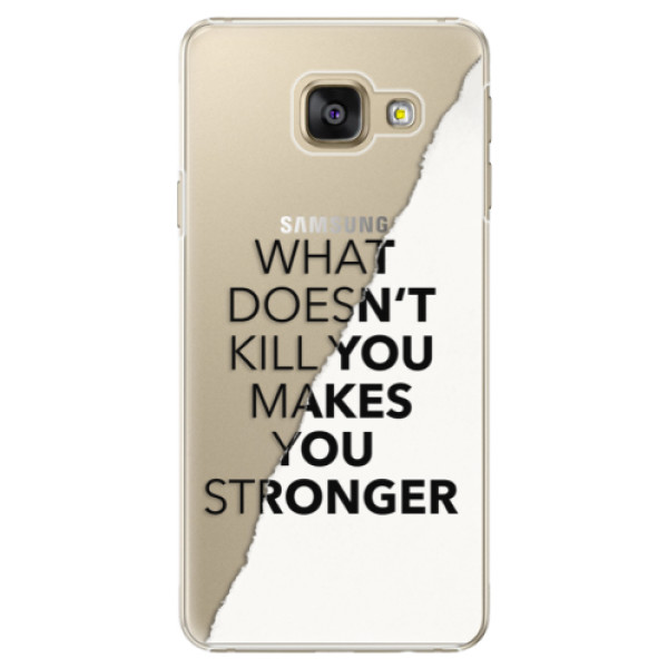 Plastové puzdro iSaprio - Makes You Stronger - Samsung Galaxy A3 2016
