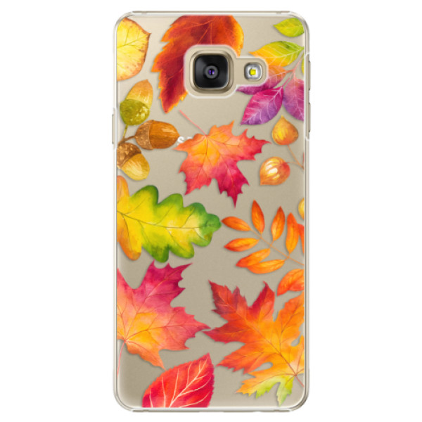 Plastové puzdro iSaprio - Autumn Leaves 01 - Samsung Galaxy A3 2016