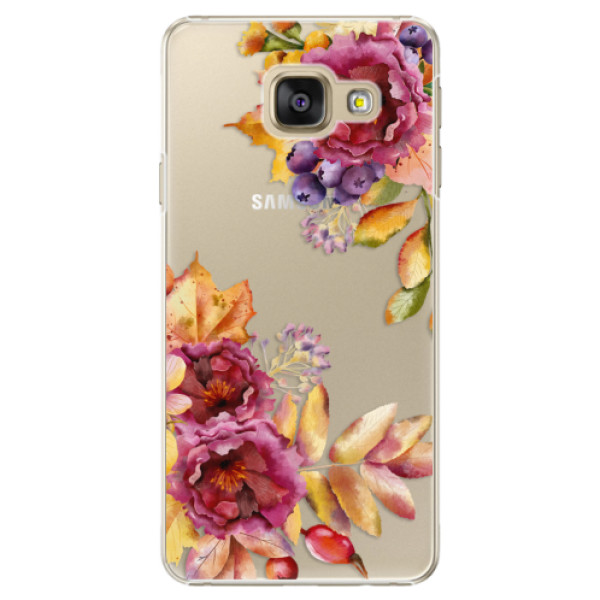 Plastové puzdro iSaprio - Fall Flowers - Samsung Galaxy A3 2016