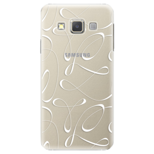 Plastové puzdro iSaprio - Fancy - white - Samsung Galaxy A5