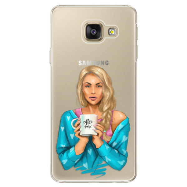 Plastové puzdro iSaprio - Coffe Now - Blond - Samsung Galaxy A5 2016