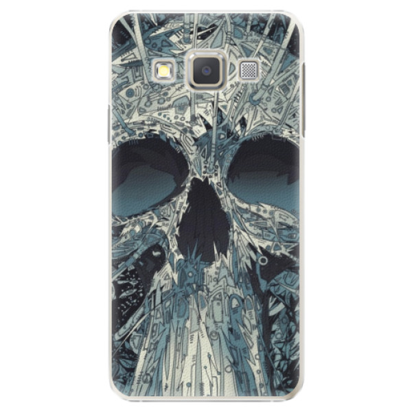 Plastové puzdro iSaprio - Abstract Skull - Samsung Galaxy A7
