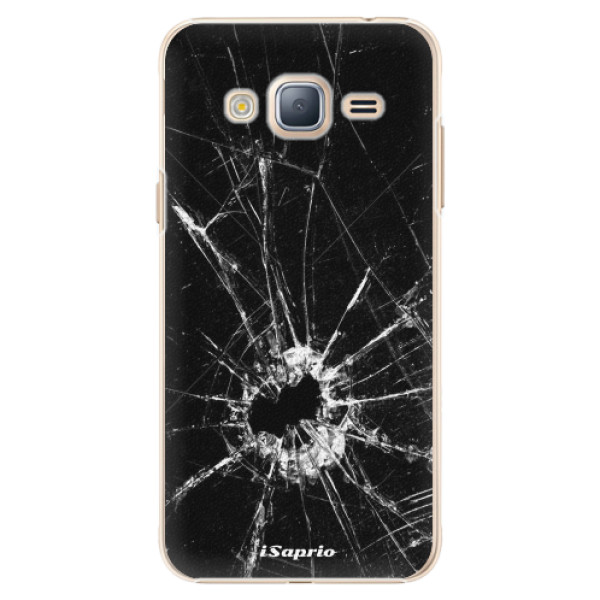 Plastové puzdro iSaprio - Broken Glass 10 - Samsung Galaxy J3 2016