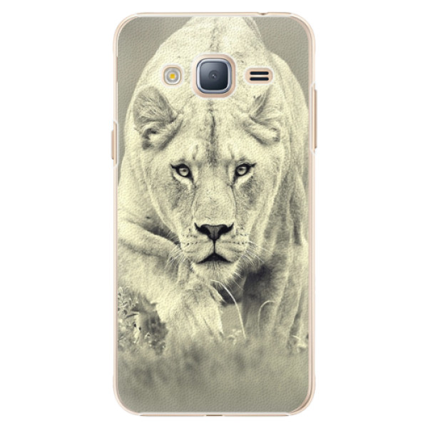 Plastové puzdro iSaprio - Lioness 01 - Samsung Galaxy J3 2016