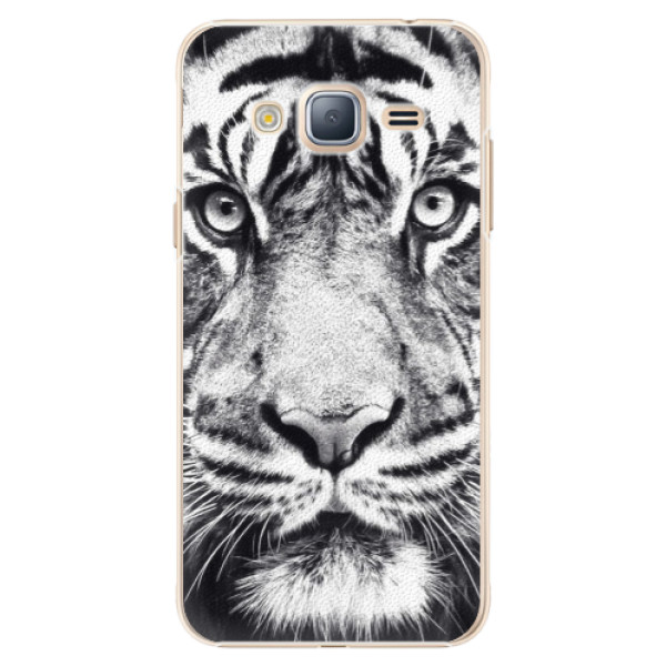 Plastové puzdro iSaprio - Tiger Face - Samsung Galaxy J3 2016