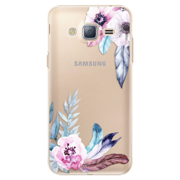Plastové puzdro iSaprio - Flower Pattern 04 - Samsung Galaxy J3 2016
