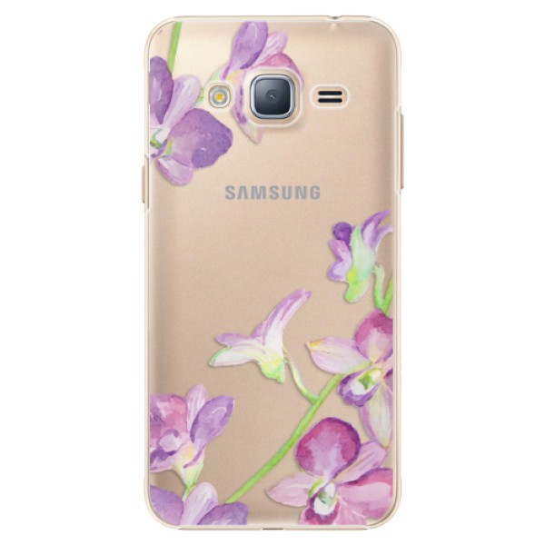 Plastové puzdro iSaprio - Purple Orchid - Samsung Galaxy J3 2016