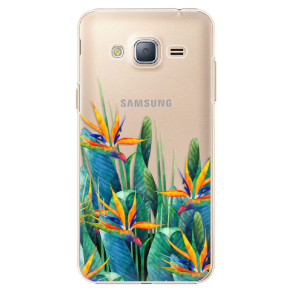 Plastové puzdro iSaprio - Exotic Flowers - Samsung Galaxy J3 2016