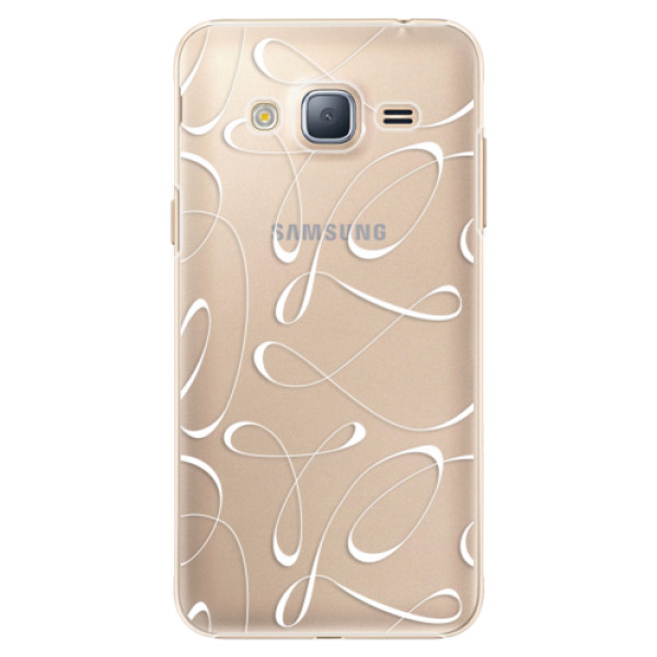 Plastové puzdro iSaprio - Fancy - white - Samsung Galaxy J3 2016