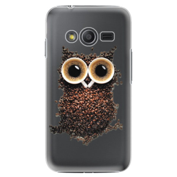 Plastové puzdro iSaprio - Owl And Coffee - Samsung Galaxy Trend 2 Lite
