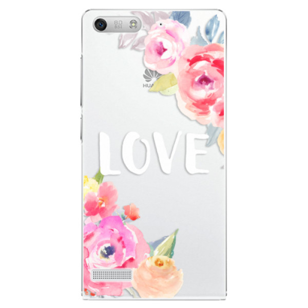 Plastové puzdro iSaprio - Love - Huawei Ascend G6