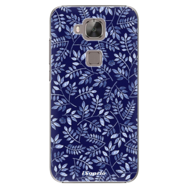 Plastové puzdro iSaprio - Blue Leaves 05 - Huawei Ascend G8