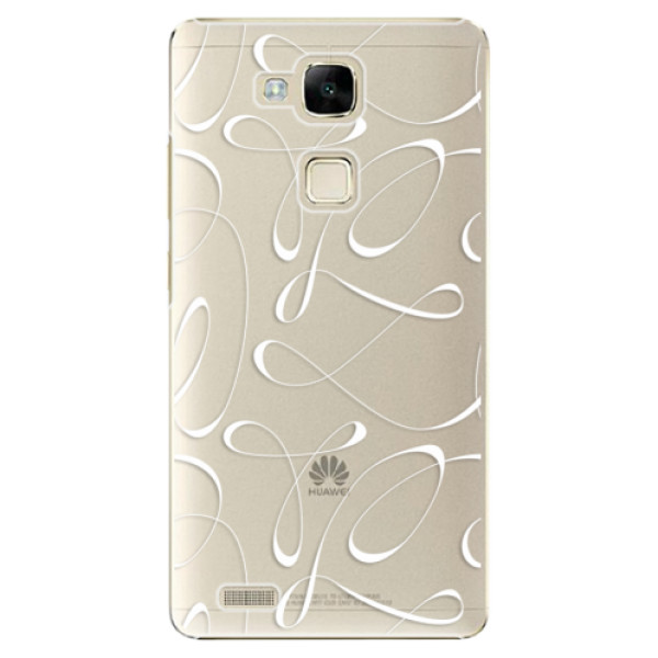 Plastové puzdro iSaprio - Fancy - white - Huawei Ascend Mate7