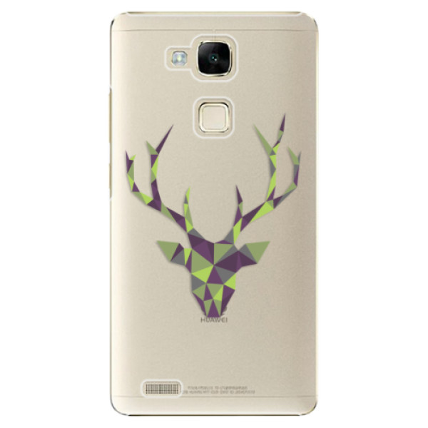 Plastové puzdro iSaprio - Deer Green - Huawei Ascend Mate7