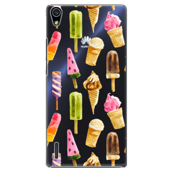 Plastové puzdro iSaprio - Ice Cream - Huawei Ascend P7
