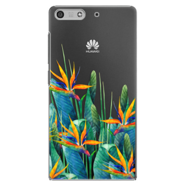 Plastové puzdro iSaprio - Exotic Flowers - Huawei Ascend P7 Mini