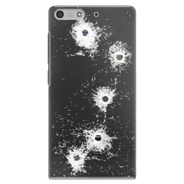 Plastové puzdro iSaprio - Gunshots - Huawei Ascend P7 Mini