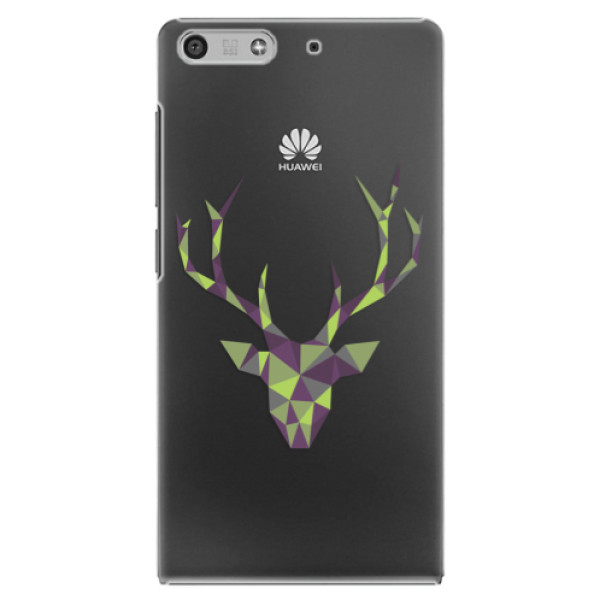 Plastové puzdro iSaprio - Deer Green - Huawei Ascend P7 Mini