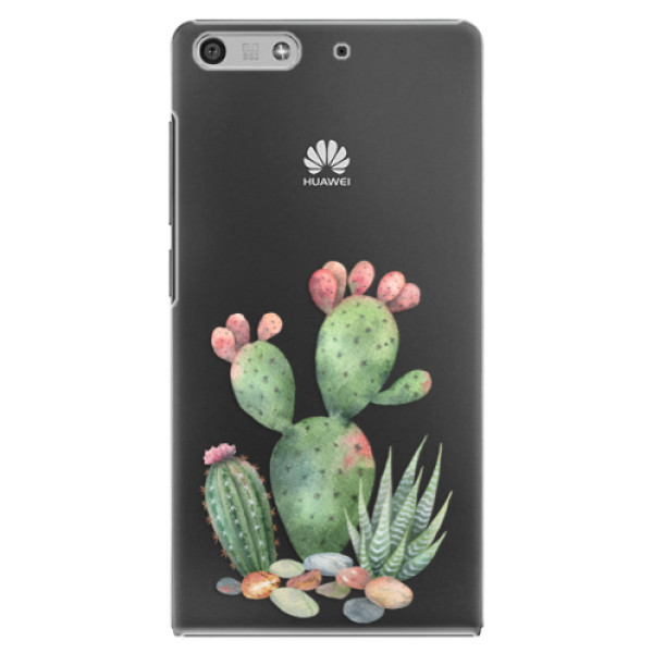 Plastové puzdro iSaprio - Cacti 01 - Huawei Ascend P7 Mini