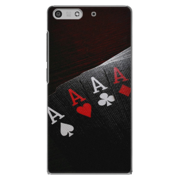 Plastové puzdro iSaprio - Poker - Huawei Ascend P7 Mini