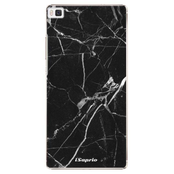 Plastové puzdro iSaprio - Black Marble 18 - Huawei Ascend P8