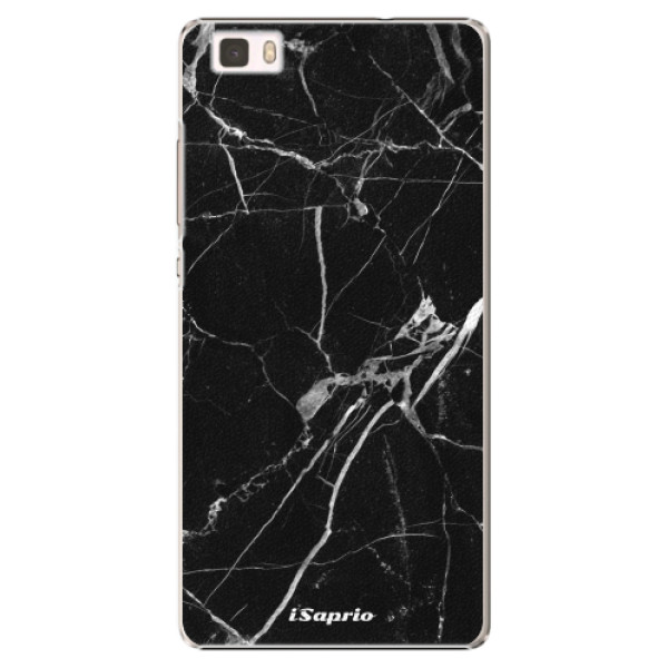 Plastové puzdro iSaprio - Black Marble 18 - Huawei Ascend P8 Lite