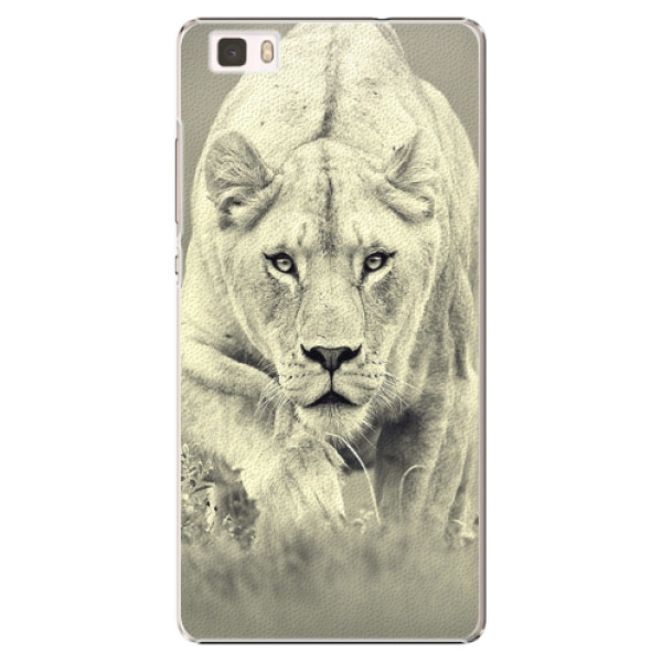 Plastové puzdro iSaprio - Lioness 01 - Huawei Ascend P8 Lite