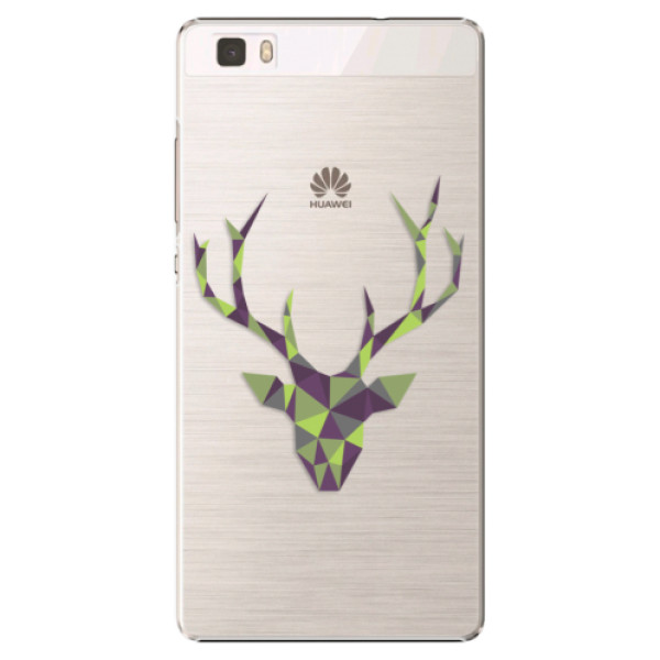 Plastové puzdro iSaprio - Deer Green - Huawei Ascend P8 Lite