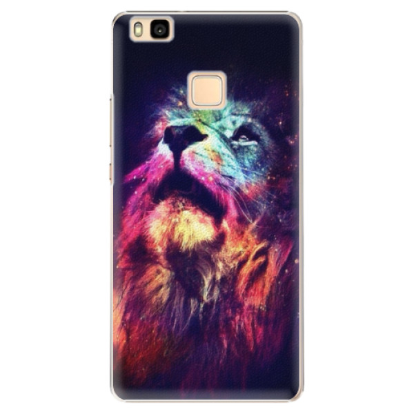 Plastové puzdro iSaprio - Lion in Colors - Huawei Ascend P9 Lite