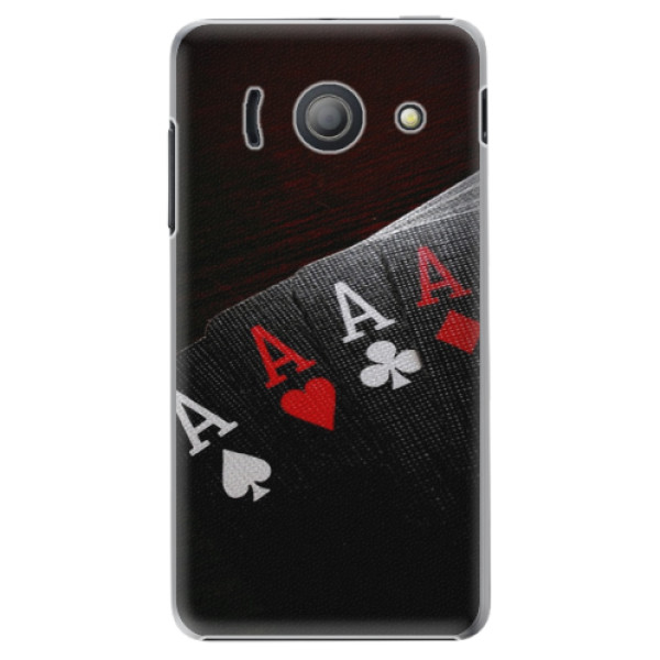 Plastové puzdro iSaprio - Poker - Huawei Ascend Y300