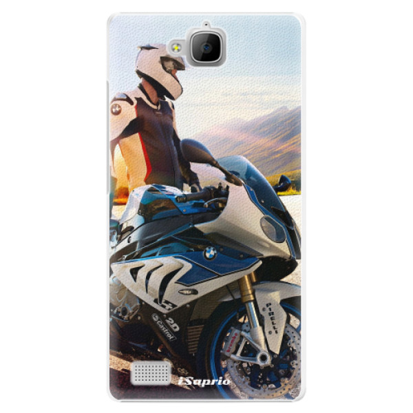 Plastové puzdro iSaprio - Motorcycle 10 - Huawei Honor 3C