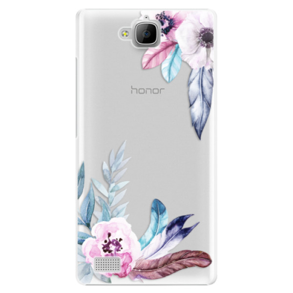 Plastové puzdro iSaprio - Flower Pattern 04 - Huawei Honor 3C