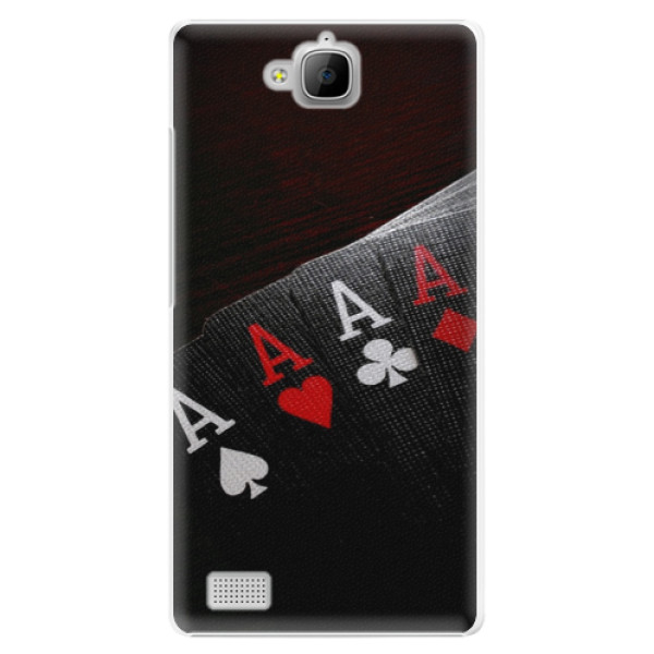 Plastové puzdro iSaprio - Poker - Huawei Honor 3C